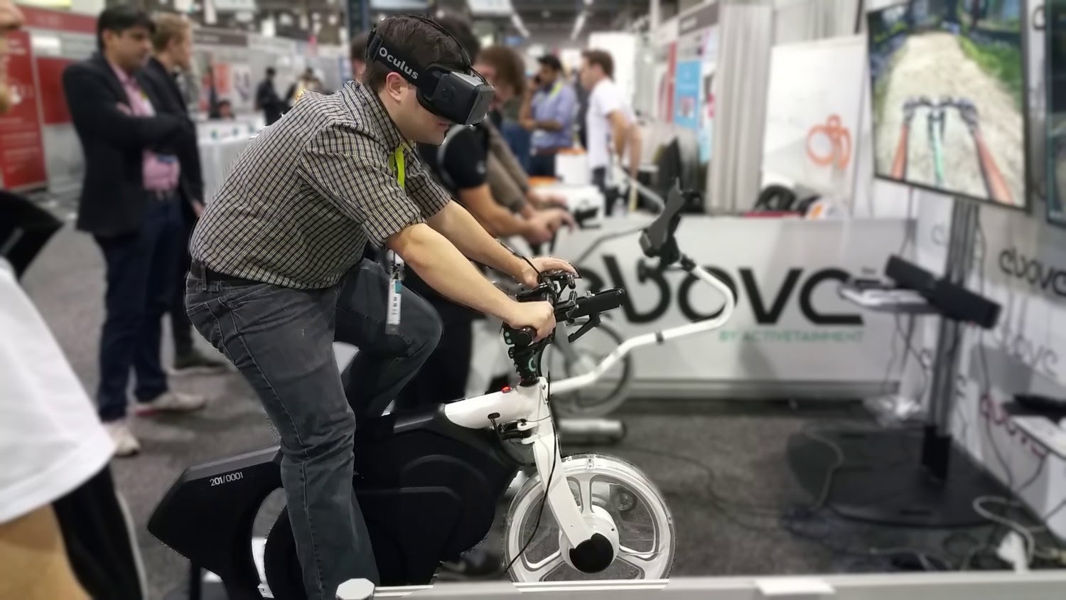 virtual bike riding