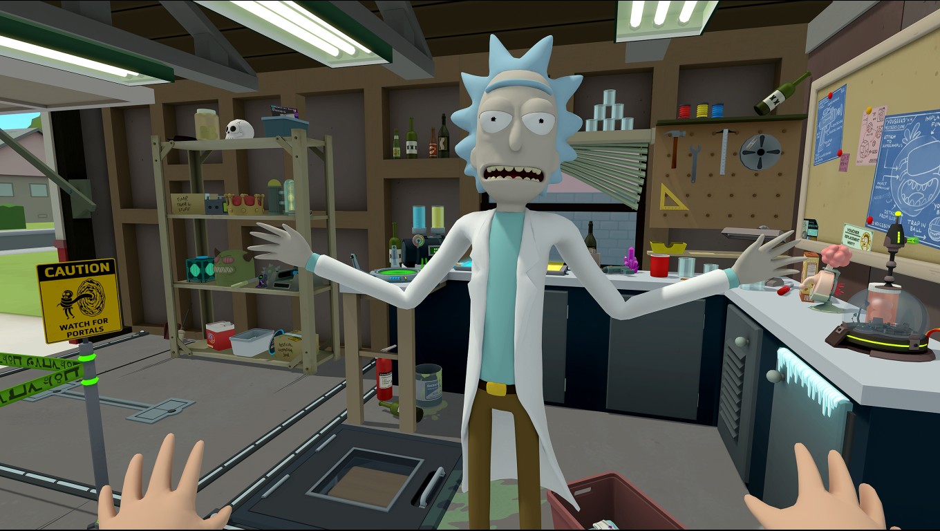 oculus quest rick and morty