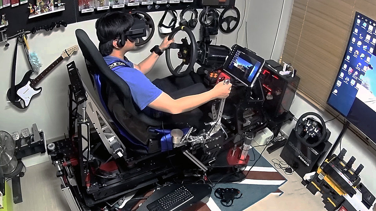 ps4 vr racing simulator