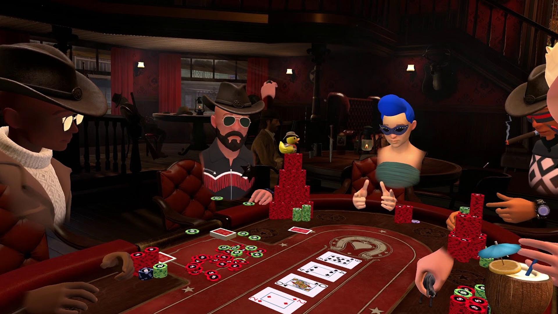 pin Hotellet skammel PokerStars VR' Brings Multiplayer Freeplay Poker to Rift & Vive – Road to VR
