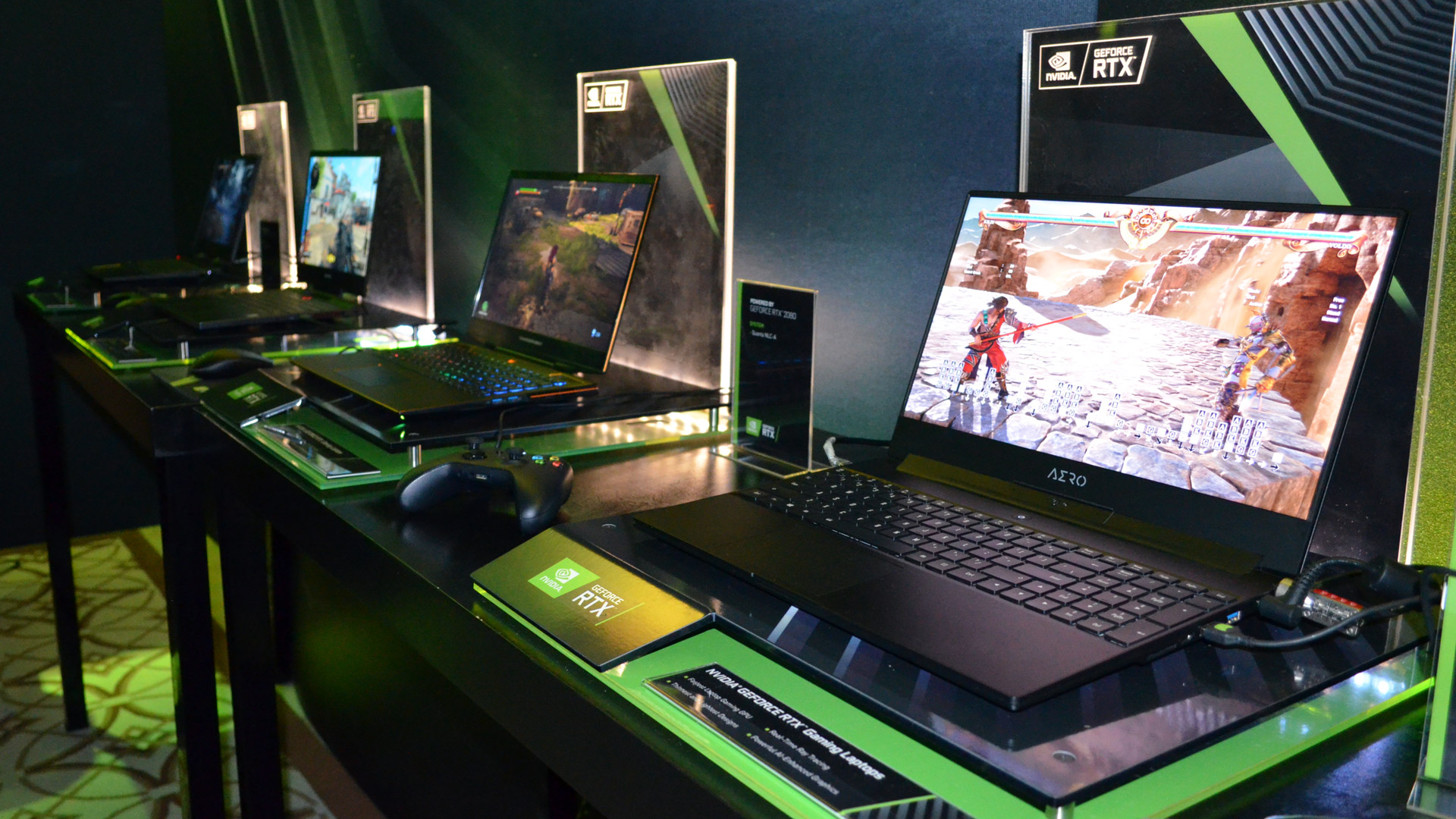 Laptops and PC Desktops with RTX Graphics