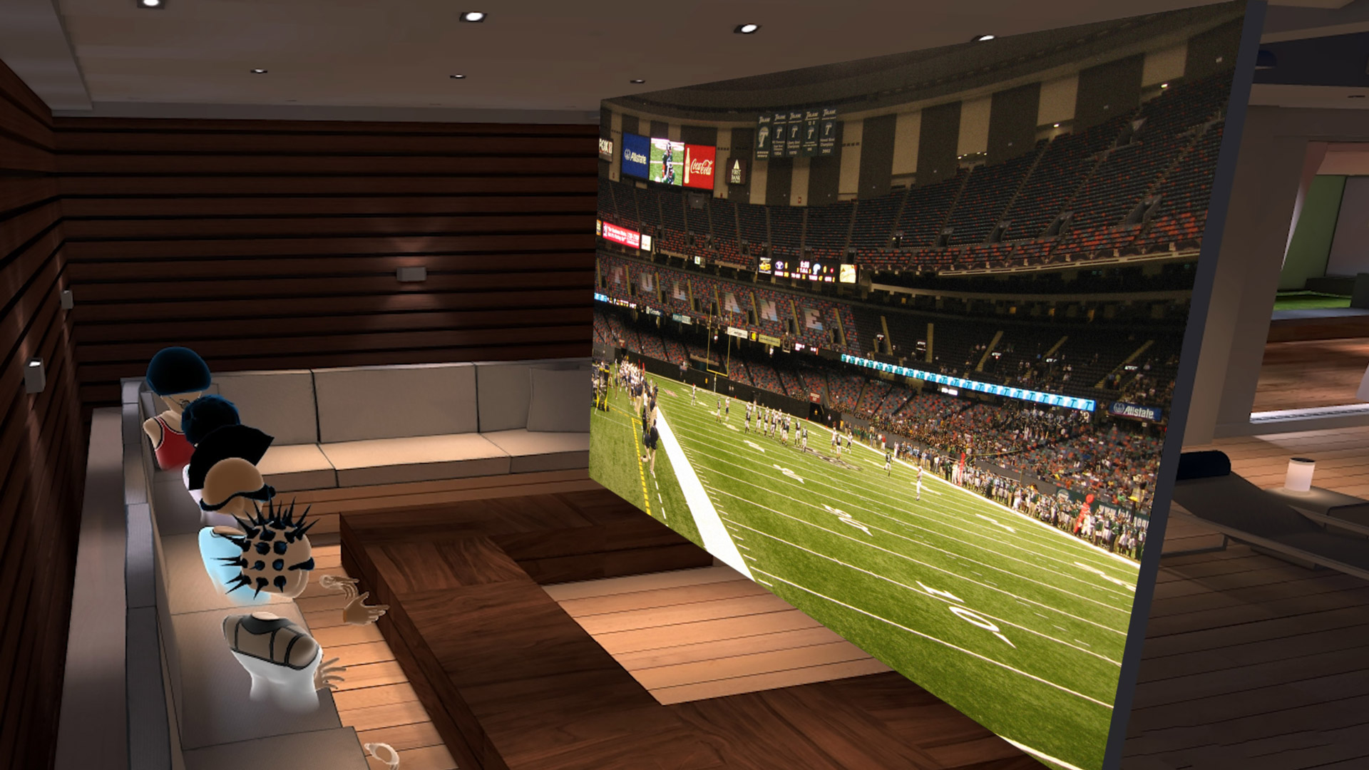 How To Watch The Super Bowl In Vr With Friends For Free Road To Vr