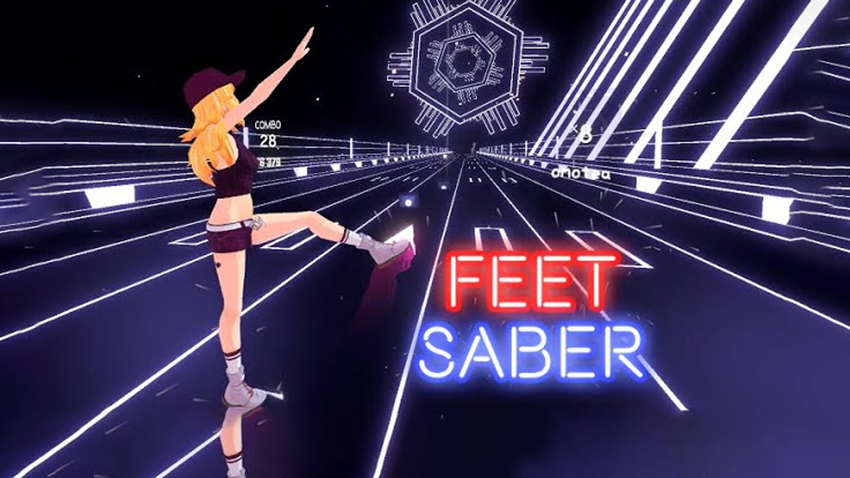 FeetSaber Mod Turns Beat Saber Into VR Dance Revolution