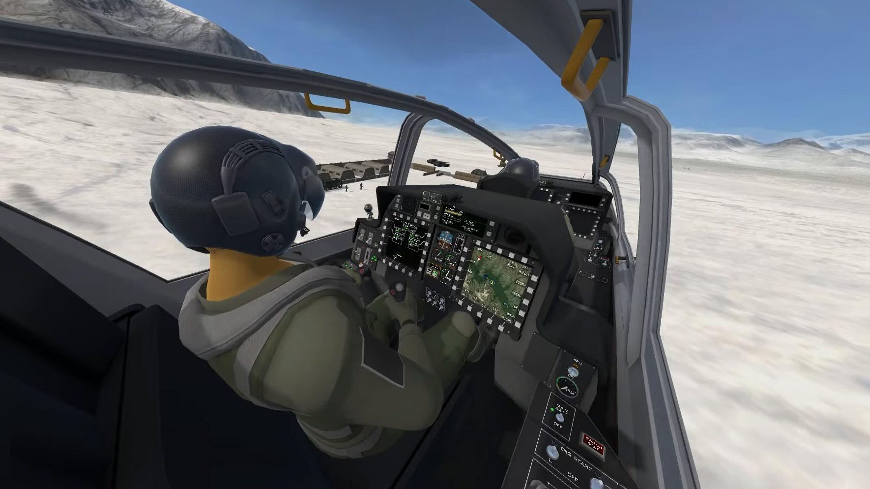 VTOL VR Flight Sim Adds Multiplayer Co-pilot Helicopter
