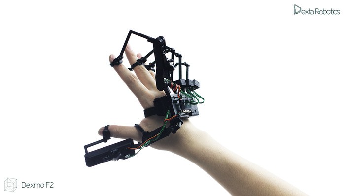 'Dexmo' The VR Exoskeleton Glove with Force Feedback Launches ...